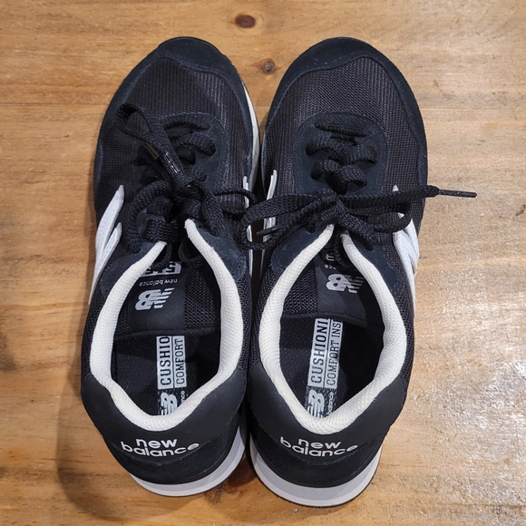 New Balance Women's 515 V3 Sneaker Size 7.5 Black White WL515BLK - Picture 8 of 11